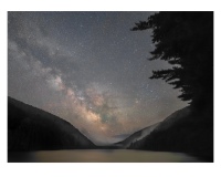 Milky Way and Mist at Bubble Pond
