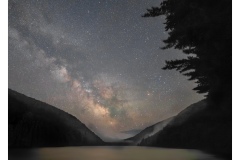 Milky Way and Mist at Bubble Pond