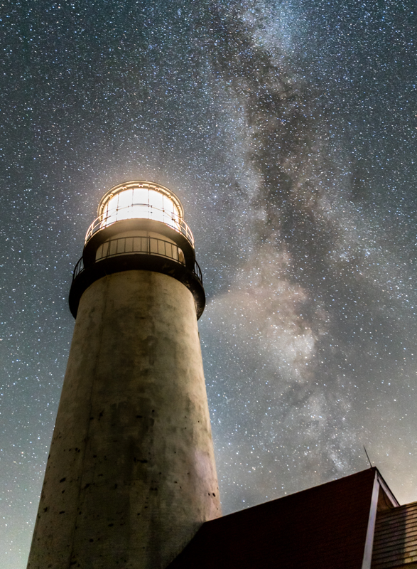 Milky Way at Highland Light by John Tunney